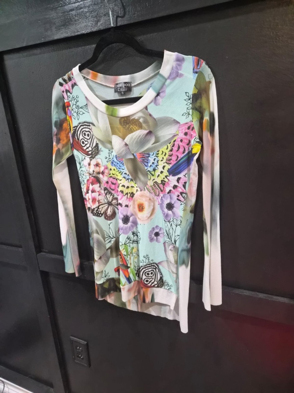 Petit Pois | Long Sleeve Blouse | Multi-Color | Size Small